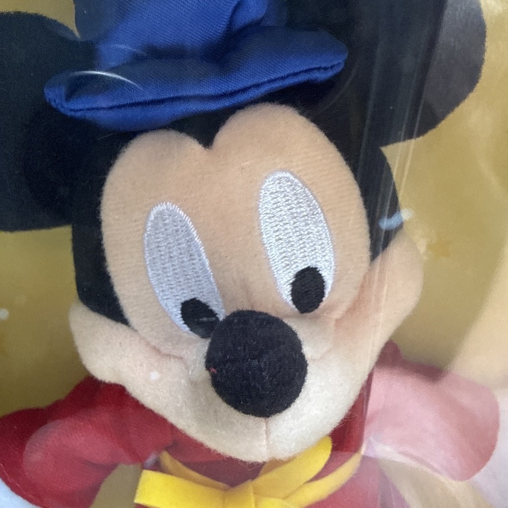 Sorcerer Mickey Mouse Applause Fantasia Plush 1990 VTG Box Tag Disney Doll Toy - Picture 11 of 12